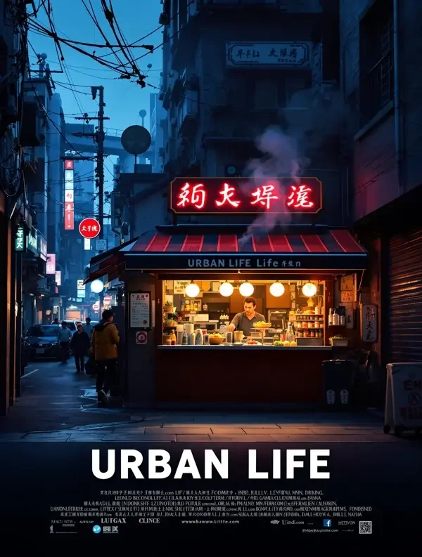 都市烟火 剧集高清海报